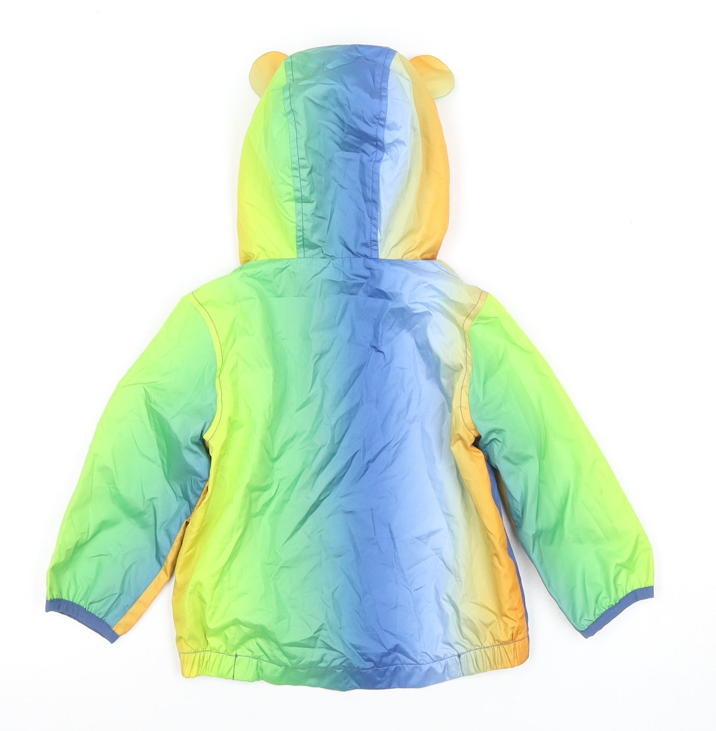 GAP Unisex Baby Multicoloured Puffer Jacket 18-24 Months