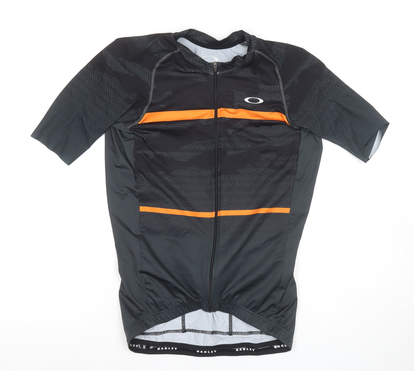Oakley Men's Black Cycling Jersey M Athletic Fit