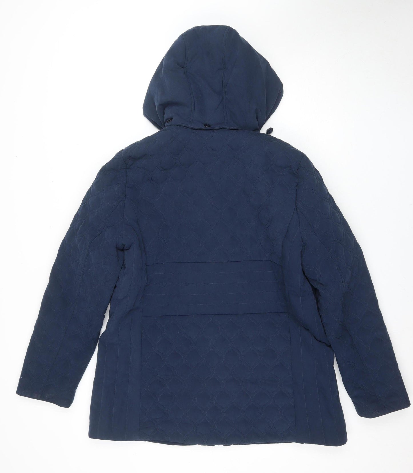 Damart Women's Blue Quilted Jacket M