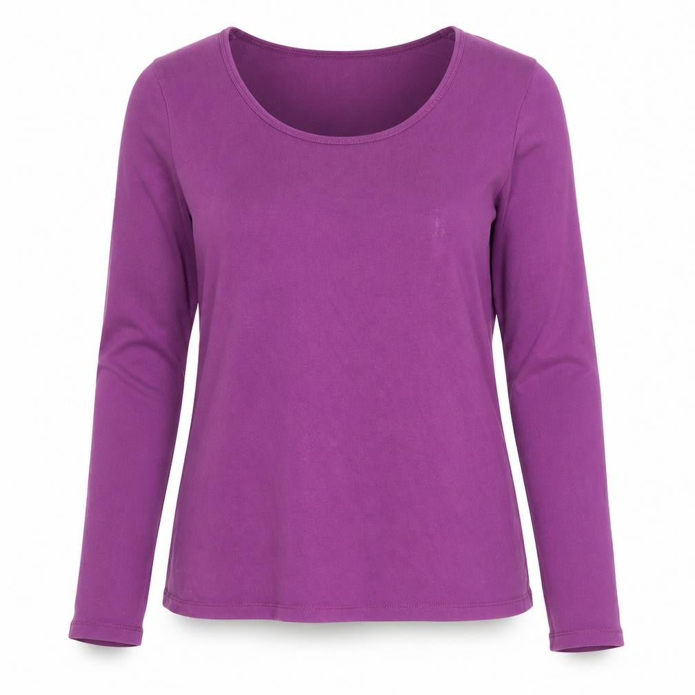 Boden Women's Purple Long Sleeve T-Shirt Size 18