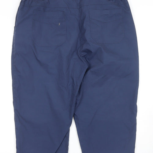 Mountain Warehouse Women's Blue Trousers UK 16