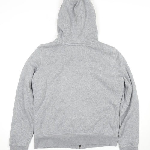 L.O.G.G. Unisex Grey Full Zip Hoodie, Size 12