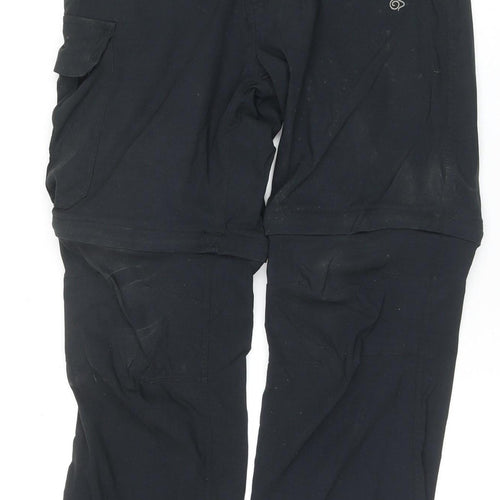 Craghoppers Men's Black Travel Trousers S