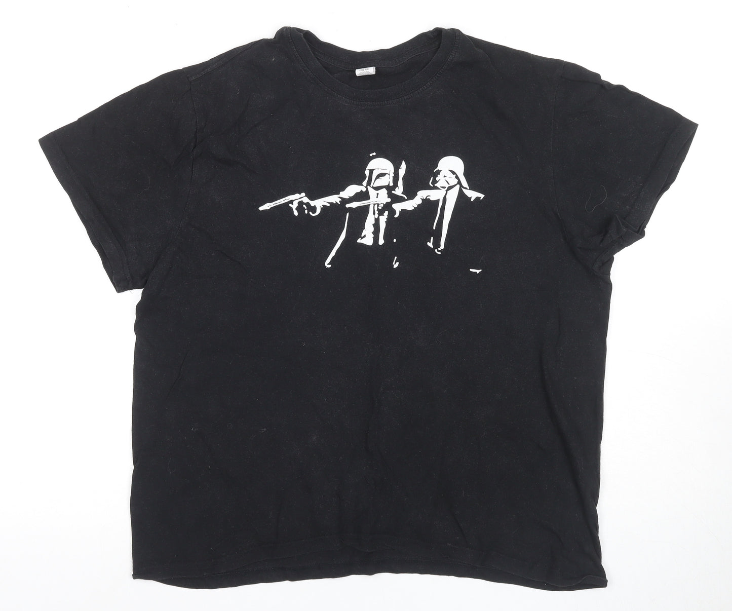 Club Star Wars Men's Black Graphic Print T-Shirt M