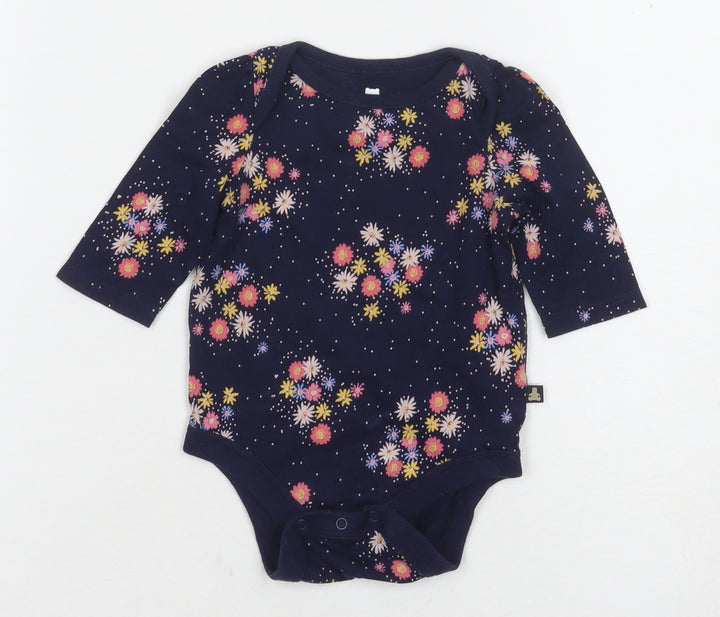 Baby Gap Unisex Floral Babygrow 0-3 Months Multicoloured
