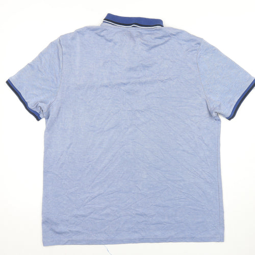 Marks and Spencer Men's Blue XL Polo Shirt