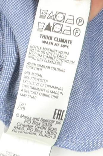 Marks and Spencer Men's Blue XL Polo Shirt