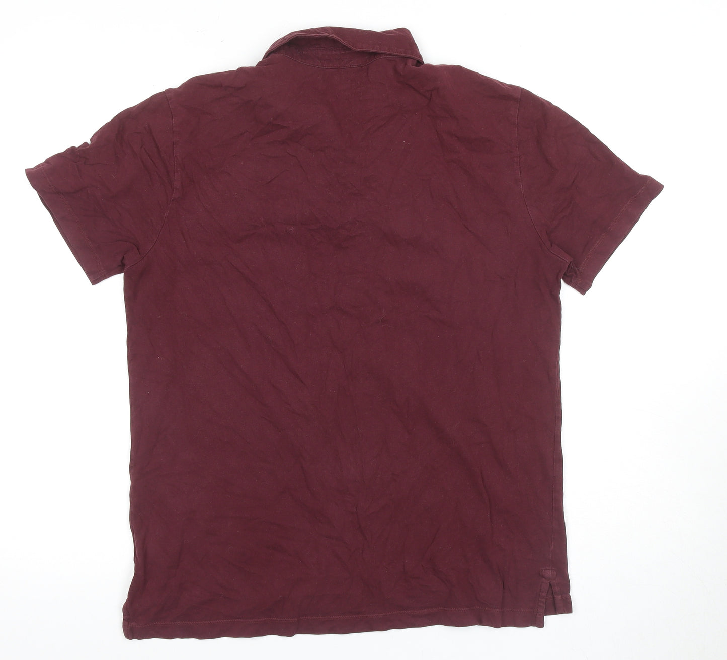 GAP Men's Red Polo Shirt M, Short Sleeves, Cotton