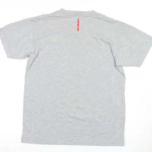 Bonk Men's Grey Medium Crew Neck T-Shirt