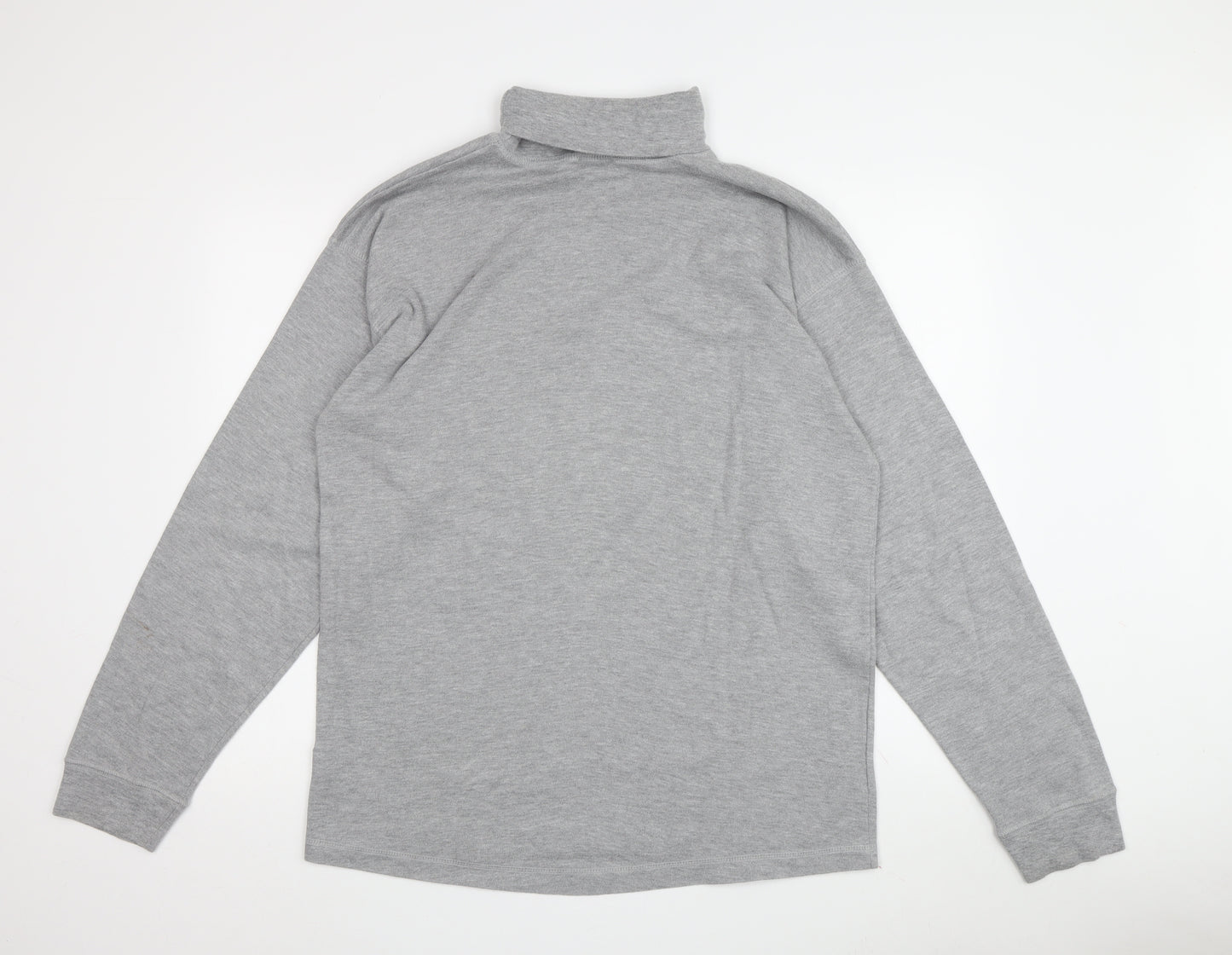 Gola Men's Grey Roll Neck Long Sleeve Top XL