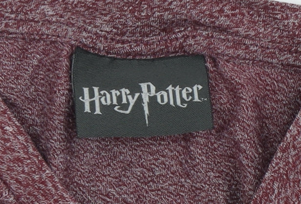 Harry Potter Women's Red T-Shirt Size 8