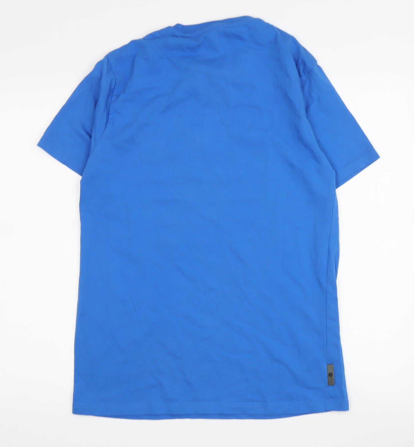 Voi Jeans Co. Men's Blue Medium T-Shirt - Logo Accent