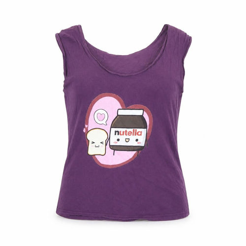 American Apparel Purple Women's Tank Top, Size S, Casual Style
