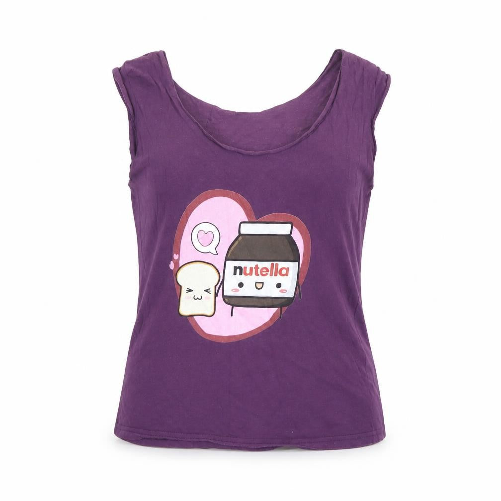 American Apparel Purple Women's Tank Top, Size S, Casual Style