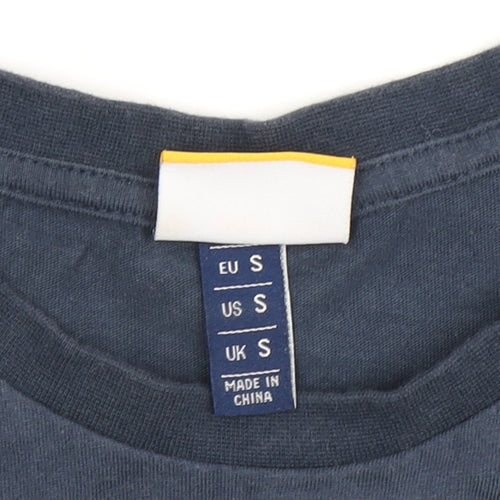 Ellesse Men's Blue T-Shirt, Size S, Crew Neck, Short Sleeve