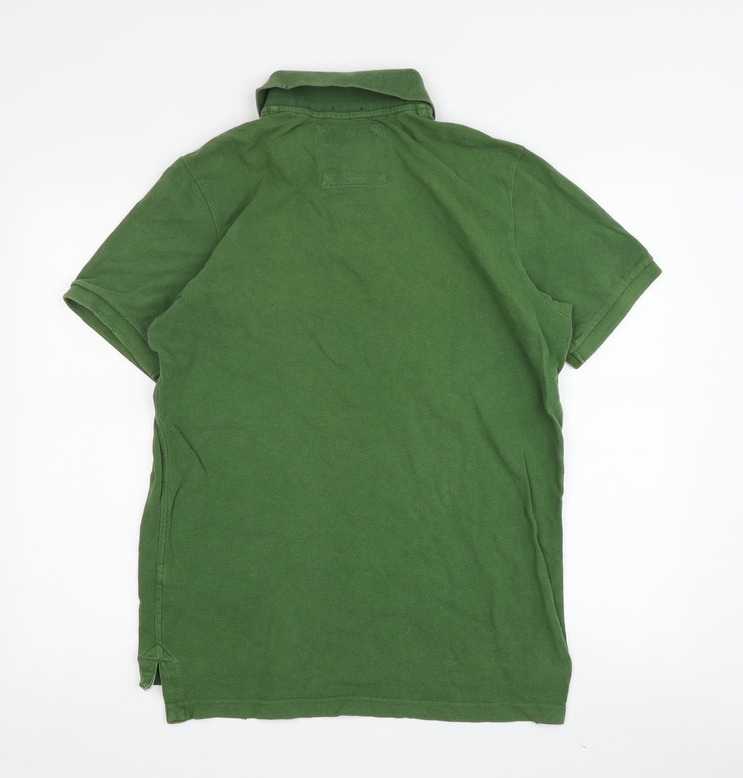 Abercrombie & Fitch Men's Green Polo M Athletic Fit