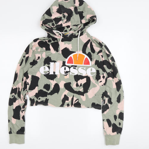 Ellesse Women's Multicoloured Camouflage Hoodie Size 8