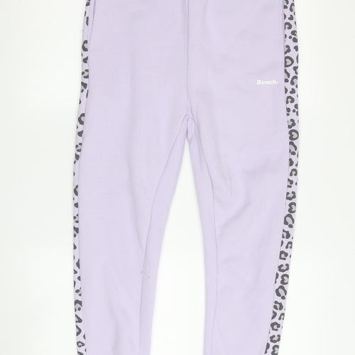 Bench Girls Purple Jogger Trousers 11-12 Years