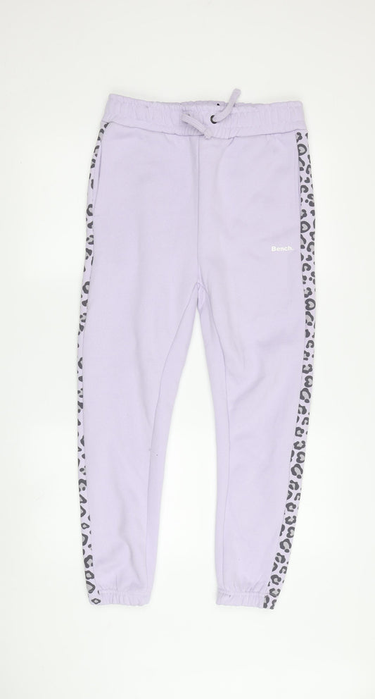 Bench Girls Purple Jogger Trousers 11-12 Years