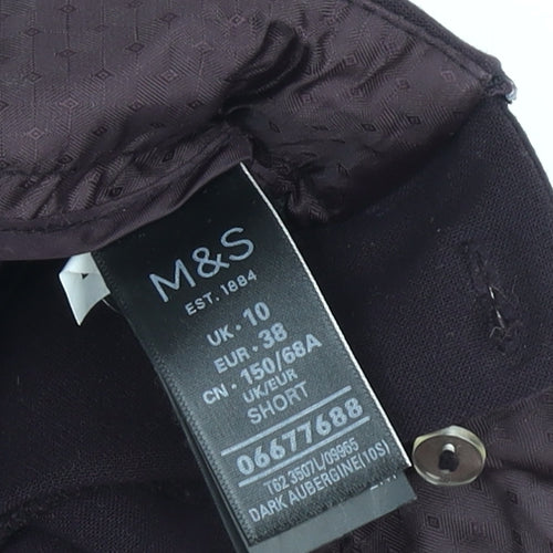 Marks and Spencer Women's Purple Dress Pants Size 10