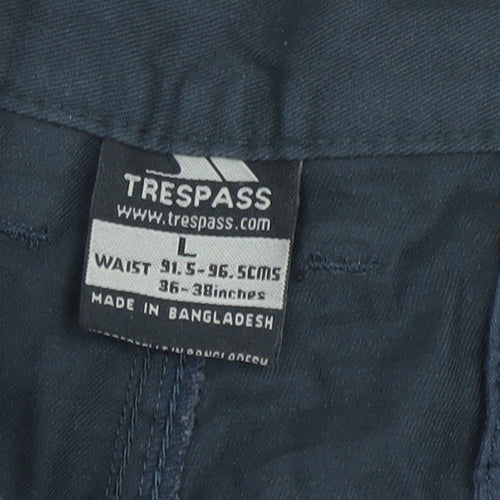 Trespass Men's Black Cargo Shorts L