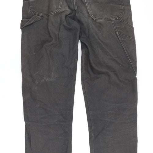 Dickies Mens Black Cargo Trousers, 29 Waist, Regular Fit