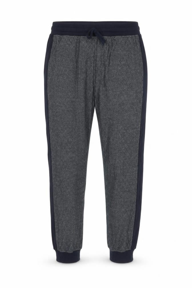 Next Men's Grey Herringbone Lounge Pants Size L