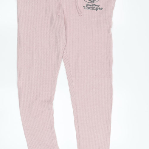 Disney Women's Pink Lounge Pants Thumper Character Size 12