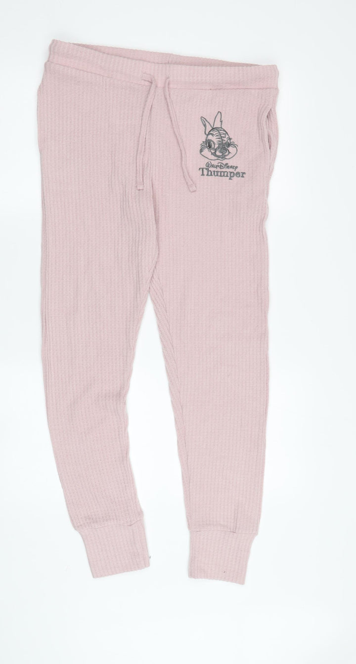 Disney Women's Pink Lounge Pants Thumper Character Size 12