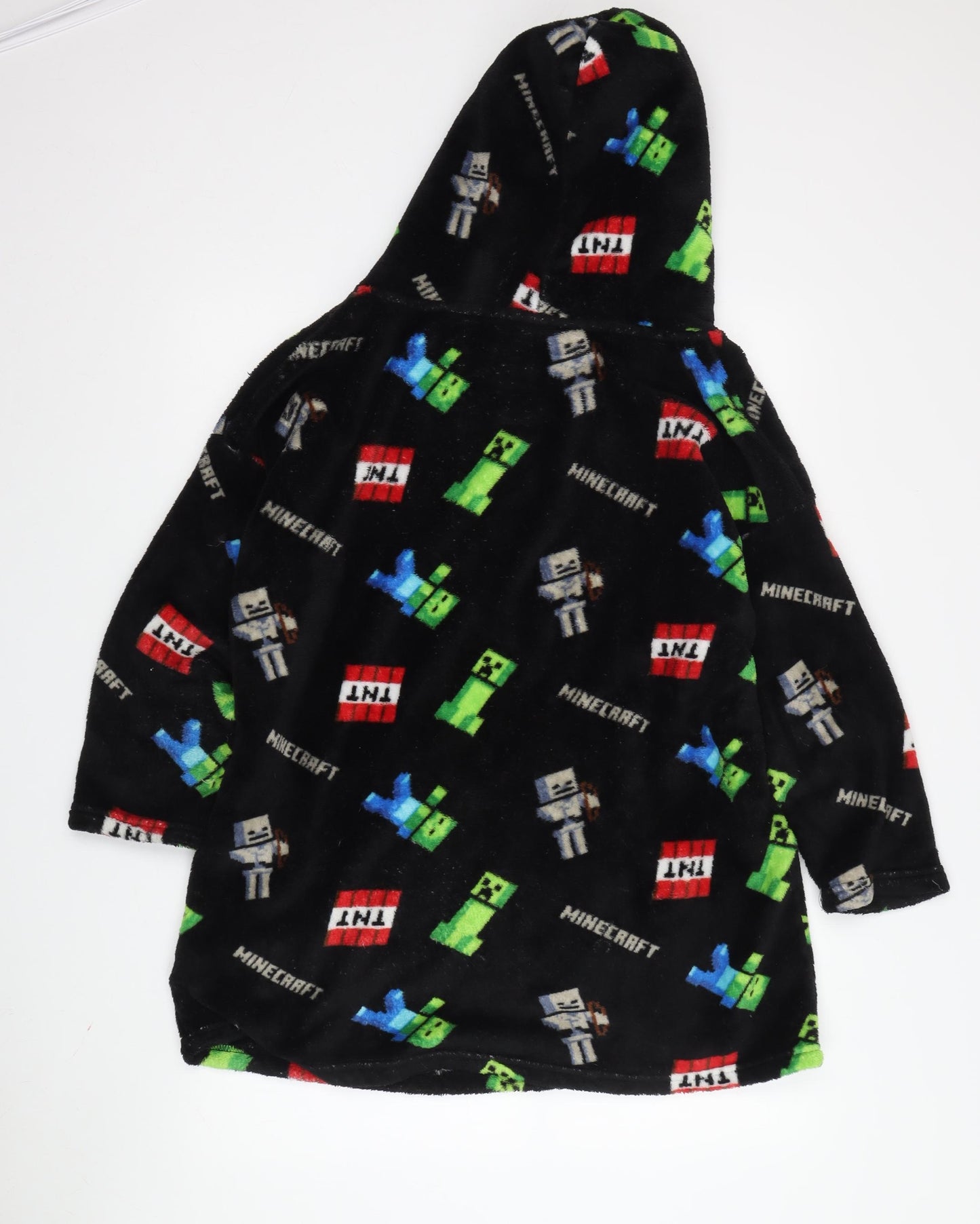 Mojang Boys Minecraft Black Graphic Hoodie - One Size