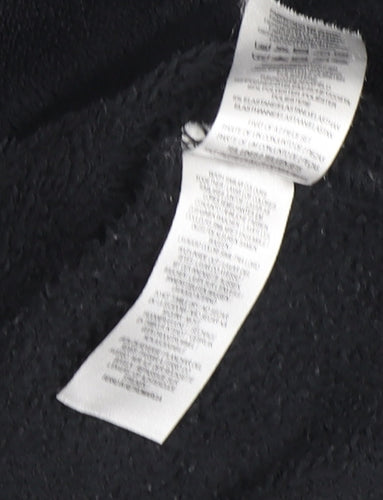 Super Mario Boys Black L Pyjama Top Velour Long Sleeve Gaming