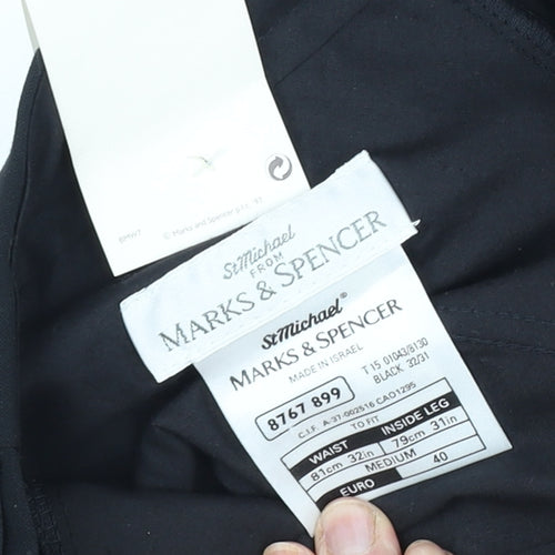 Marks & Spencer Men's Black Dress Pants M