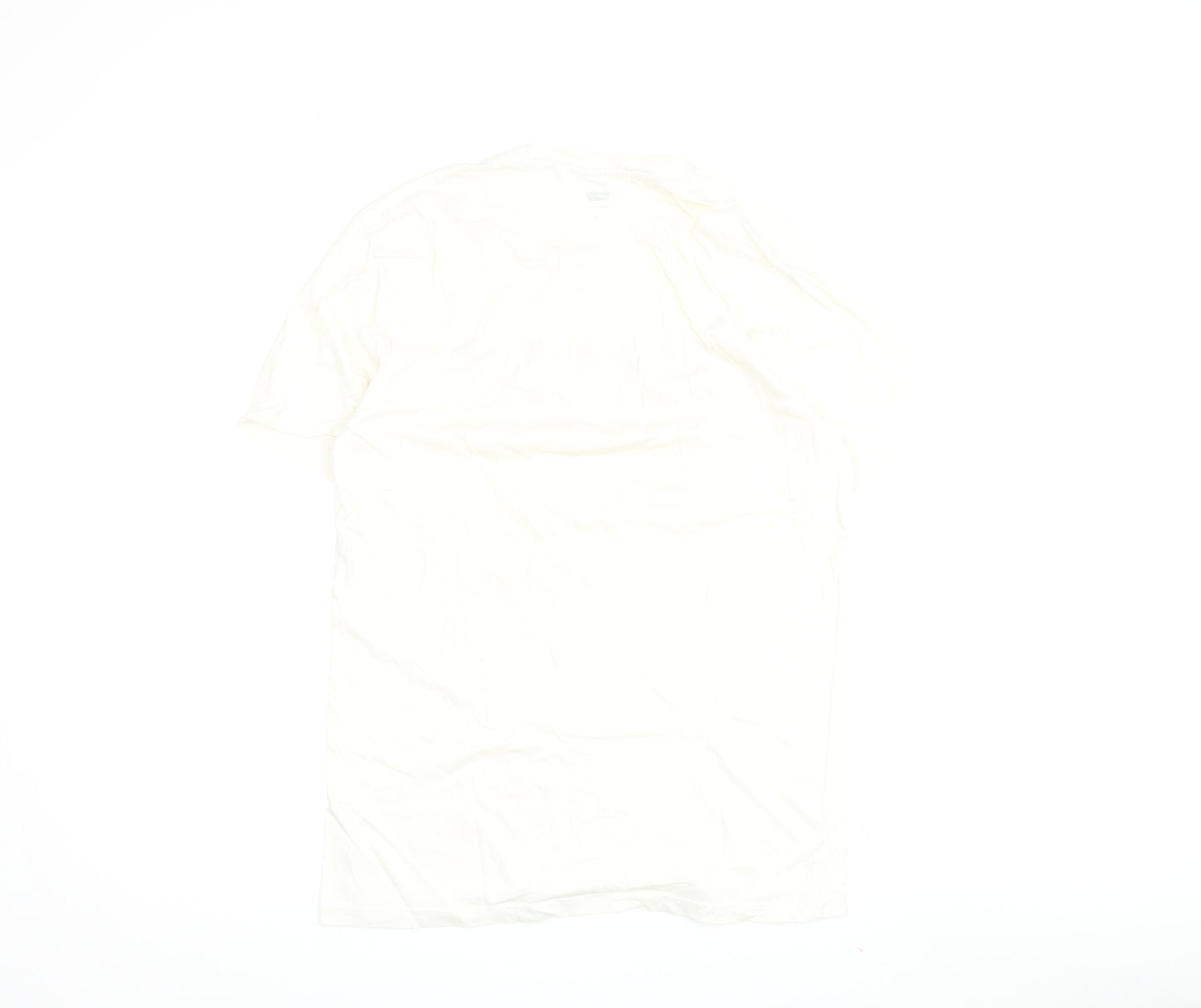 Levi's Men's White Logo T-Shirt Size S