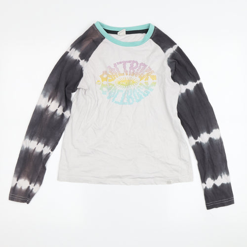 Saltrock Teens Multicoloured Ringer T-Shirt, Size 10
