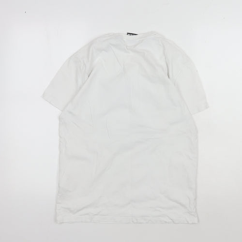 Superdry Men's XS White Graphic Print T-Shirt