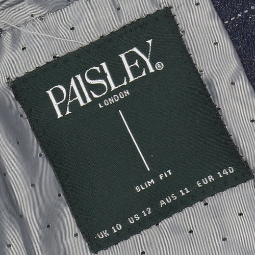 Paisley London Boys Navy Checked Blazer UK 10