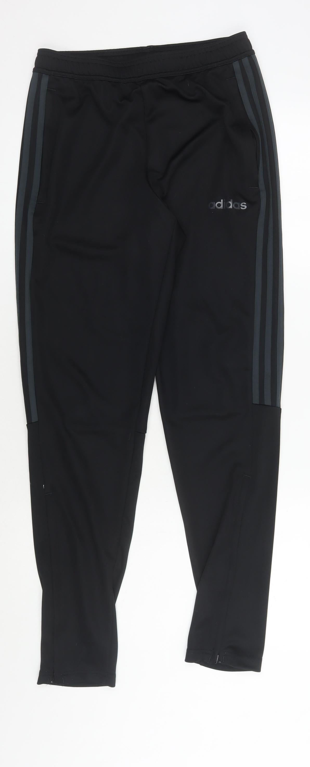 Adidas Men's Black Jogger Trousers Size S