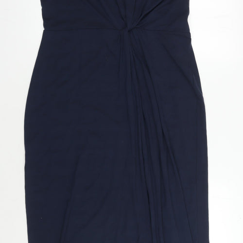Vero Moda Women's Blue Long Bodycon Dress - XL