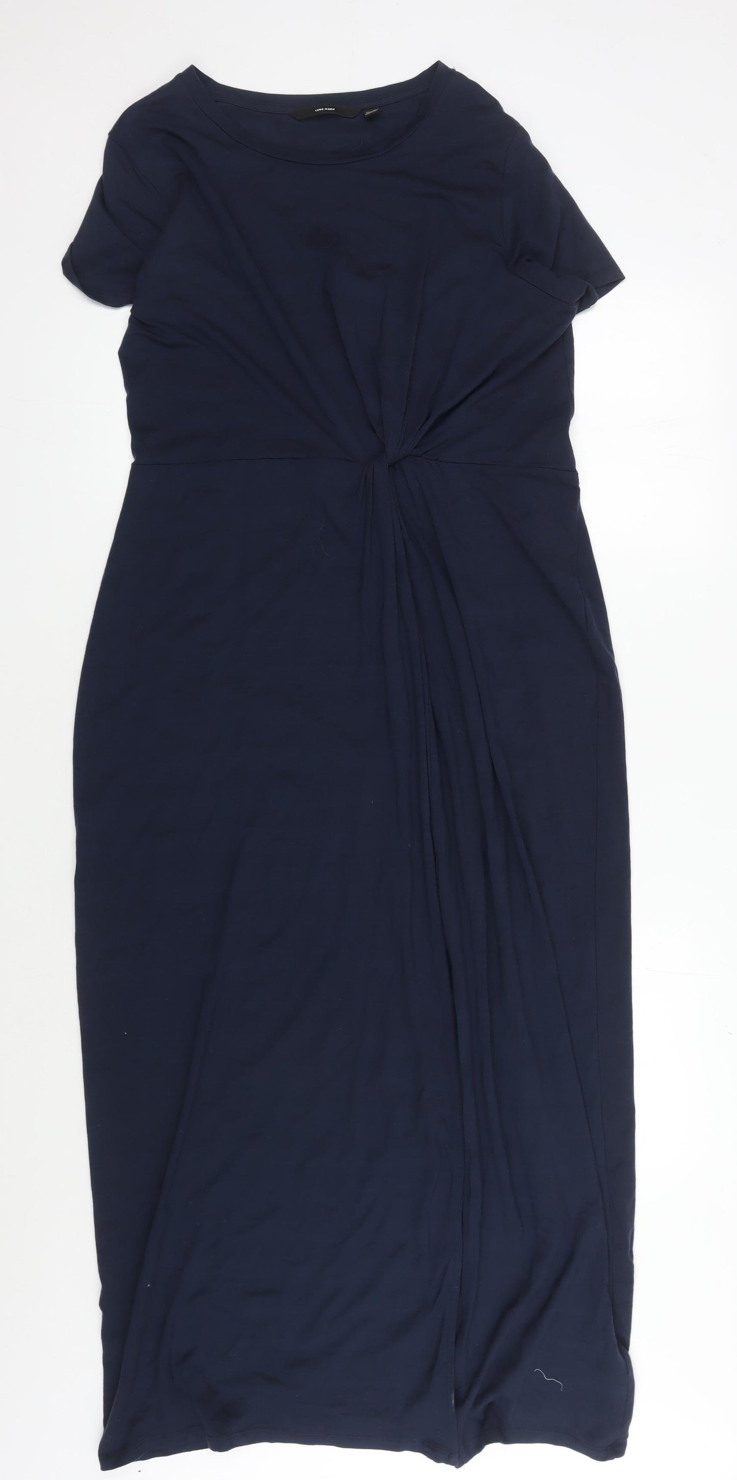 Vero Moda Women's Blue Long Bodycon Dress - XL