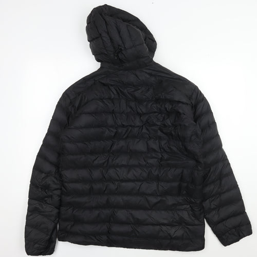Arc'teryx Men's Black Puffer Jacket L Hooded Winter