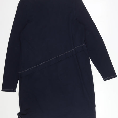 Phase Eight Women's Blue Long Sleeve Jersey Dress
