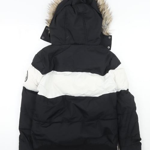 SDNY Women's Black/White Puffer Jacket Size 6