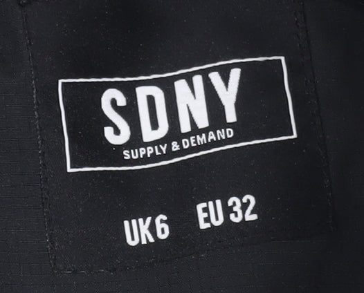 SDNY Women's Black/White Puffer Jacket Size 6