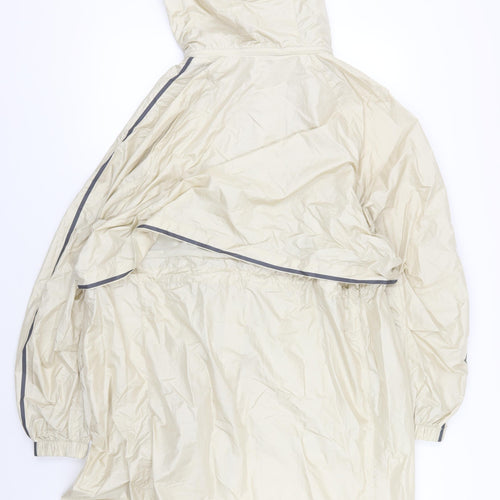 Good Move Women's Beige Long Parka Jacket Size 16