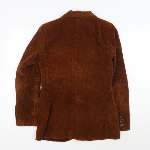 Zara Women's Brown Corduroy Blazer M