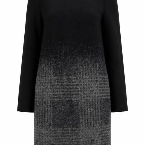 Mango Women's XS Black Grey Sheath Dress