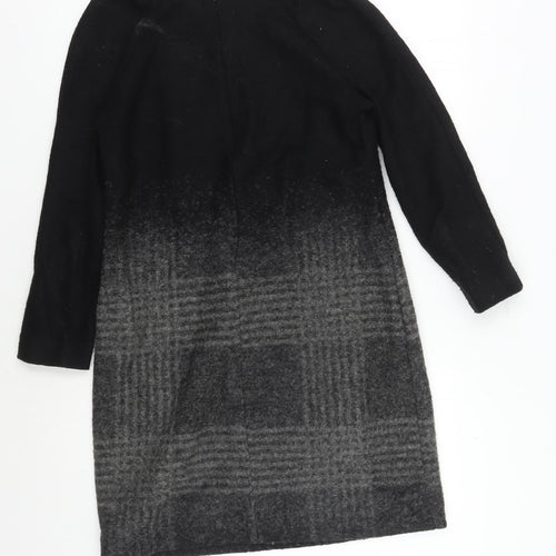 Mango Women's XS Black Grey Sheath Dress