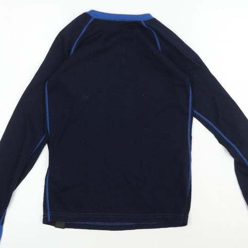 Mountain Warehouse Boys Blue Merino Wool Pullover 11-12 Years