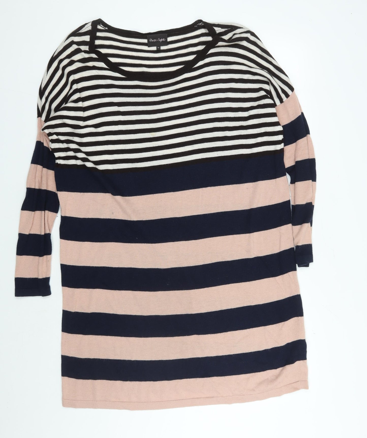 Phase Eight Women's Multicoloured Striped Jumper