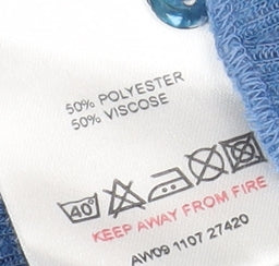 White Stuff Women's Blue Cardigan V-Neck Size 14